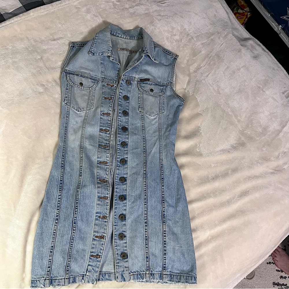 Denim dress